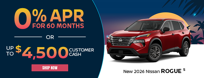 2026 Nissan Rogue offer