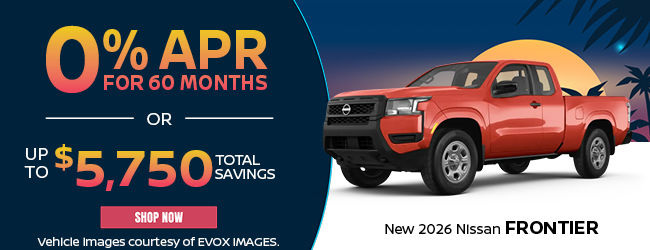 2026 Nissan Frontier offer
