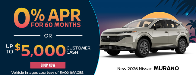 2026 Nissan Murano offer