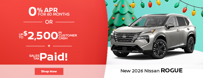 2025 Nissan Rogue offer