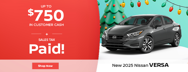 2026 Nissan Versa offer