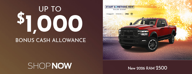 2026 RAM 2500 offer