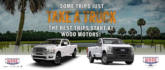 Some trips just take a truck at Wood Ford Carthage