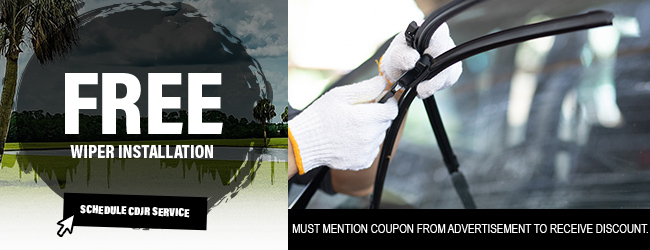 free wiper installation