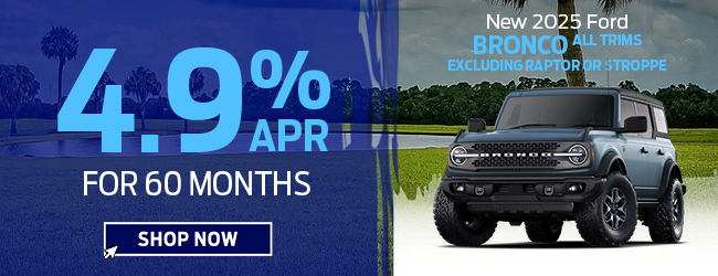 2025 Ford Bronco offer