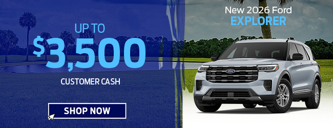 2025 Ford Explorer offer