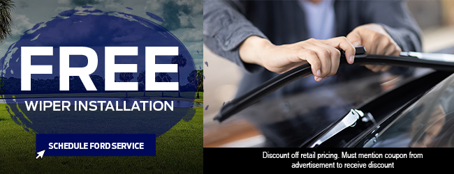 free wiper installation