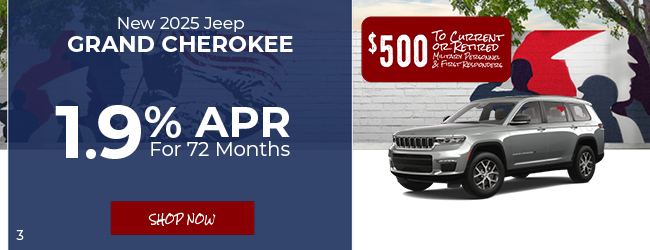 discount on msrp Jeep Grand Cherokee