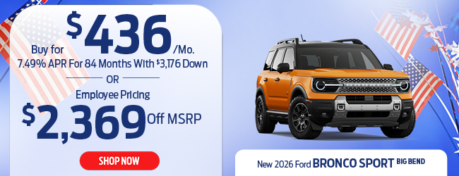 2026 Ford Bronco Sport