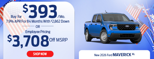 2026 Ford Maverick offer