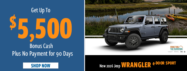 2026 Jeep Wrangler offer