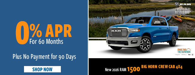 2026 RAM 1500 offer