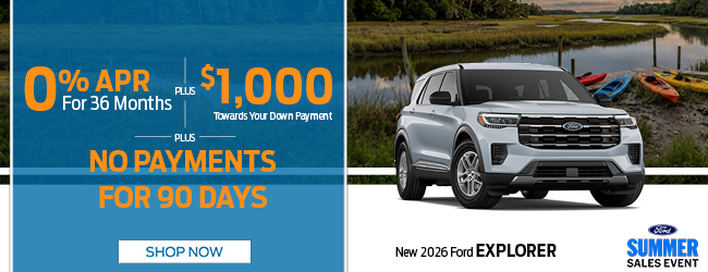 Ford Explorer offer