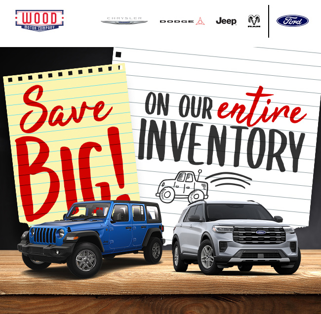 save big on our entire inventory