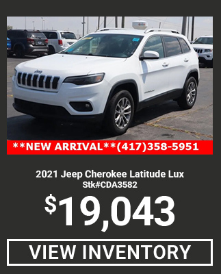 Jeep Cherokee Latitude LUX special offer