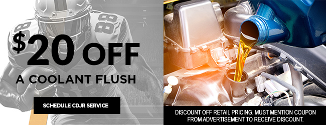 coolant flush offer