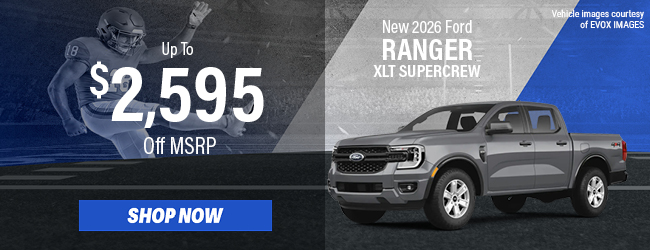 new Ford Ranger trucks