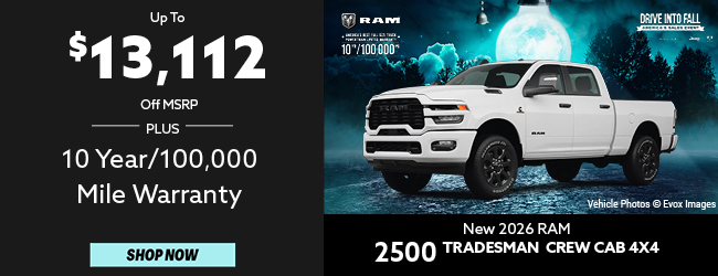 2026 RAM 2500 offer