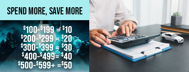 Spend more Save More