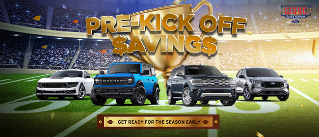 Pre-Kickoff Savings event