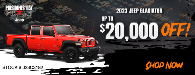 special offer on New Jeep Gladiator