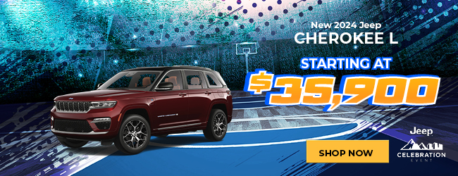 special offer on New Jeep Cherokee L