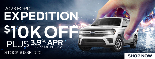 Ford Expedition special offer up to 25% off