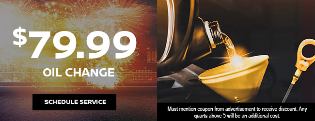$79.99 Oil Change special