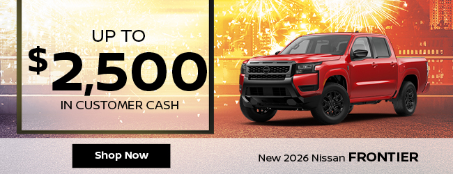 2025 Nissan Frontier offer