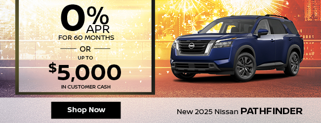 2025 Nissan Pathfinder offer