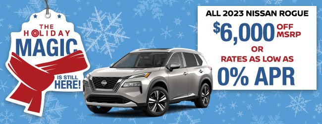 Nissan Rogue offer