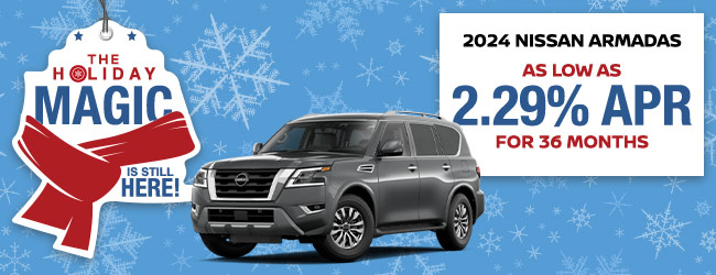 2024 Nissan Armada offers