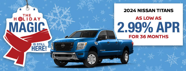 2024 Nissan Titan offers