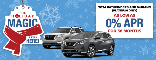 2024 Pathfinder and Murano offers