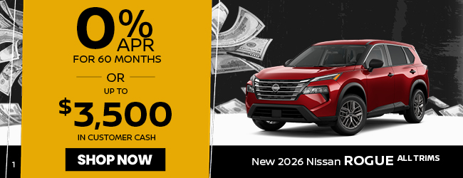 2026 Nissan Rogue offer