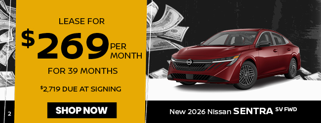 2026 Nissan Sentra offer