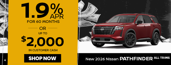 2025 Nissan Pathfinder offer