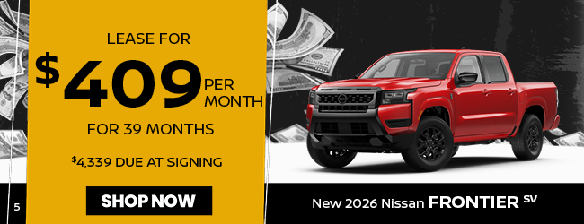 2026 Nissan Frontier offer