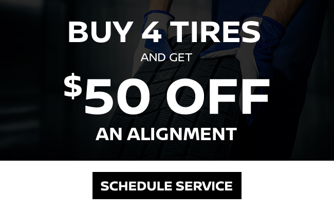 buy 4 tires and get one 50 off