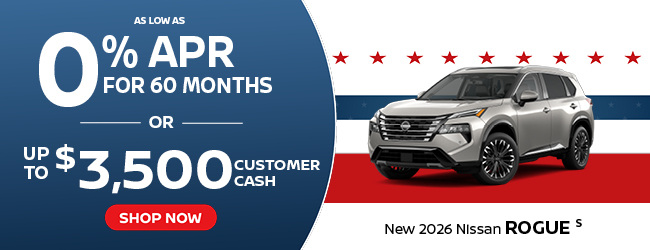 2026 Nissan Rogue offer