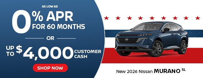 2026 Nissan Murano SV offer