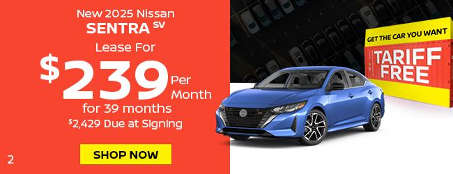 2025 Nissan Sentra offer