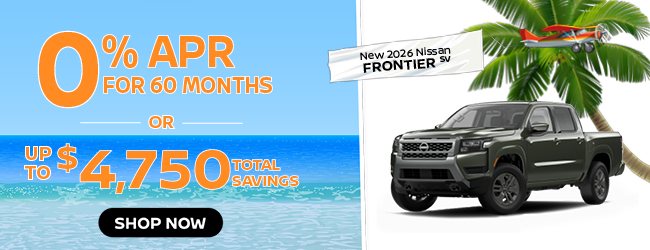 2026 Nissan Frontier offer