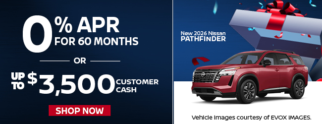 2026 Nissan Pathfinder offer