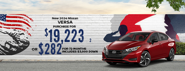 2024	Nissan	Versa offer