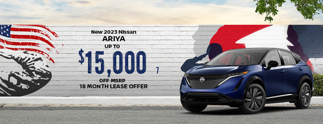 2023	Nissan	Ariya offer