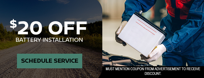 Service offer on wheel alignment
