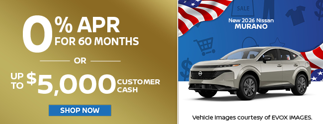 2026 Nissan Murano offer
