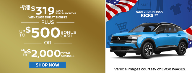 2026 Nissan Kicks S Offer