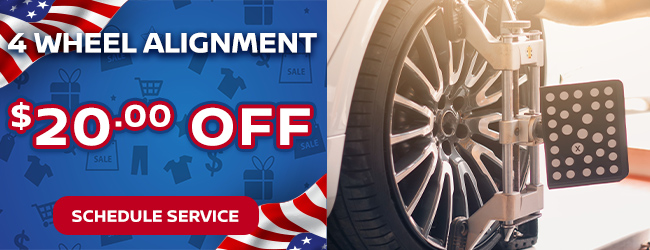 wheel alignment offer